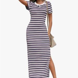 Striped Maxi Dress